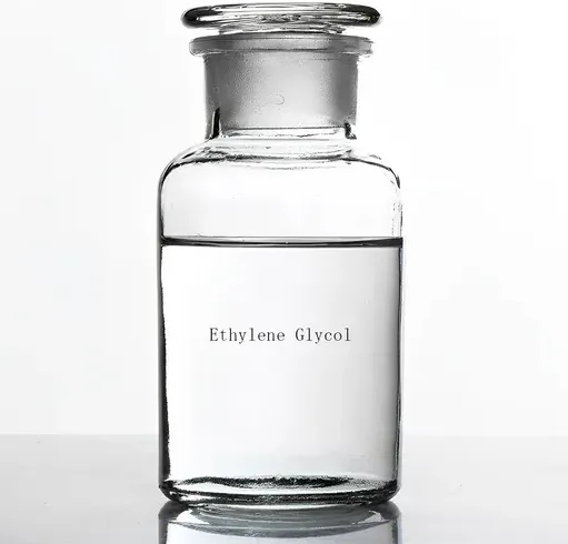 Etilen glikol (Meg) organik kimyoviy moddalar 99,9% Cas 107-21-1