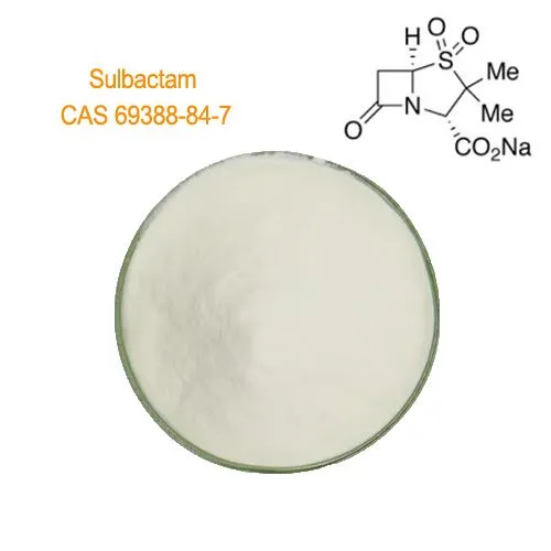 Yuqori sifatli kas 69388-84-7 antibiotiklar dorilar Sulbalaktam natriy steril